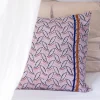 Women Lazybones Alternating Leaf Cushion Cover *Organic Cotton