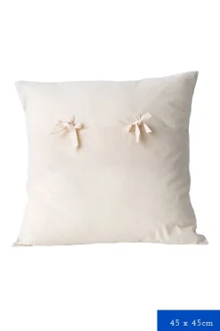 Women Lazybones Alternating Leaf Cushion Cover *Organic Cotton