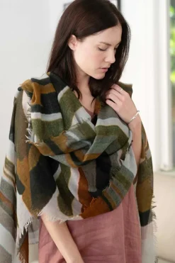 Women Lazybones Annica Scarf Woodland