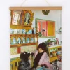 Women Lazybones Art Print - Marie Rochegrosse