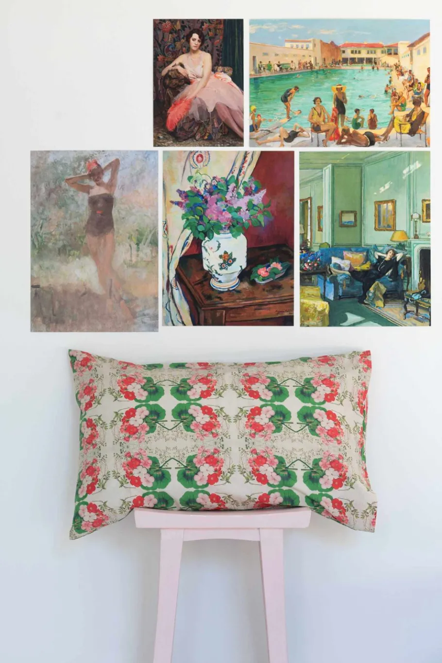 Women Lazybones Art Print Set - Dorothy