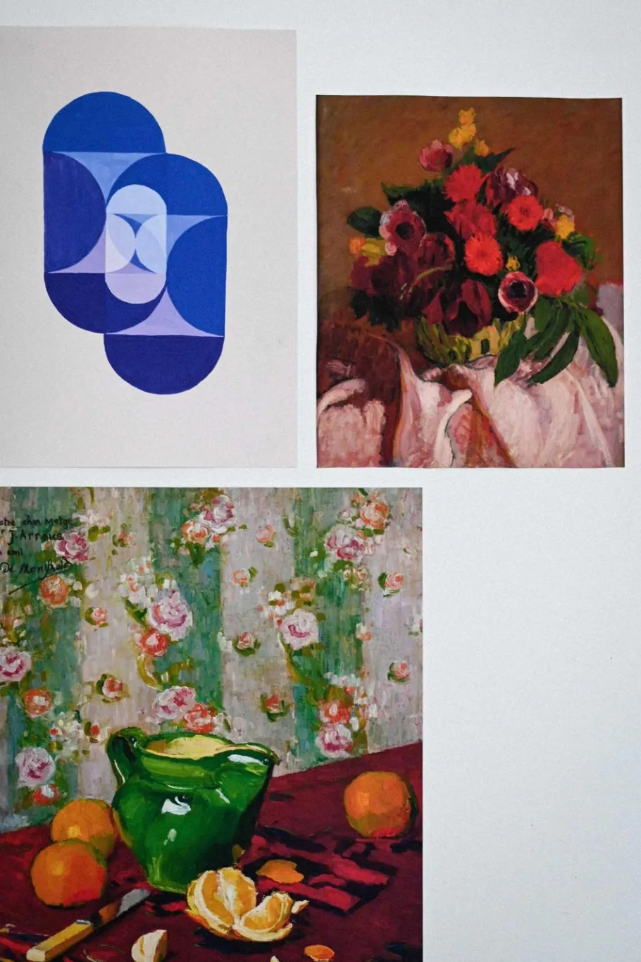 Women Lazybones Art Print Set - Mixed Flowers