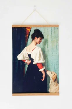 Women Lazybones Art Print Set - Puck
