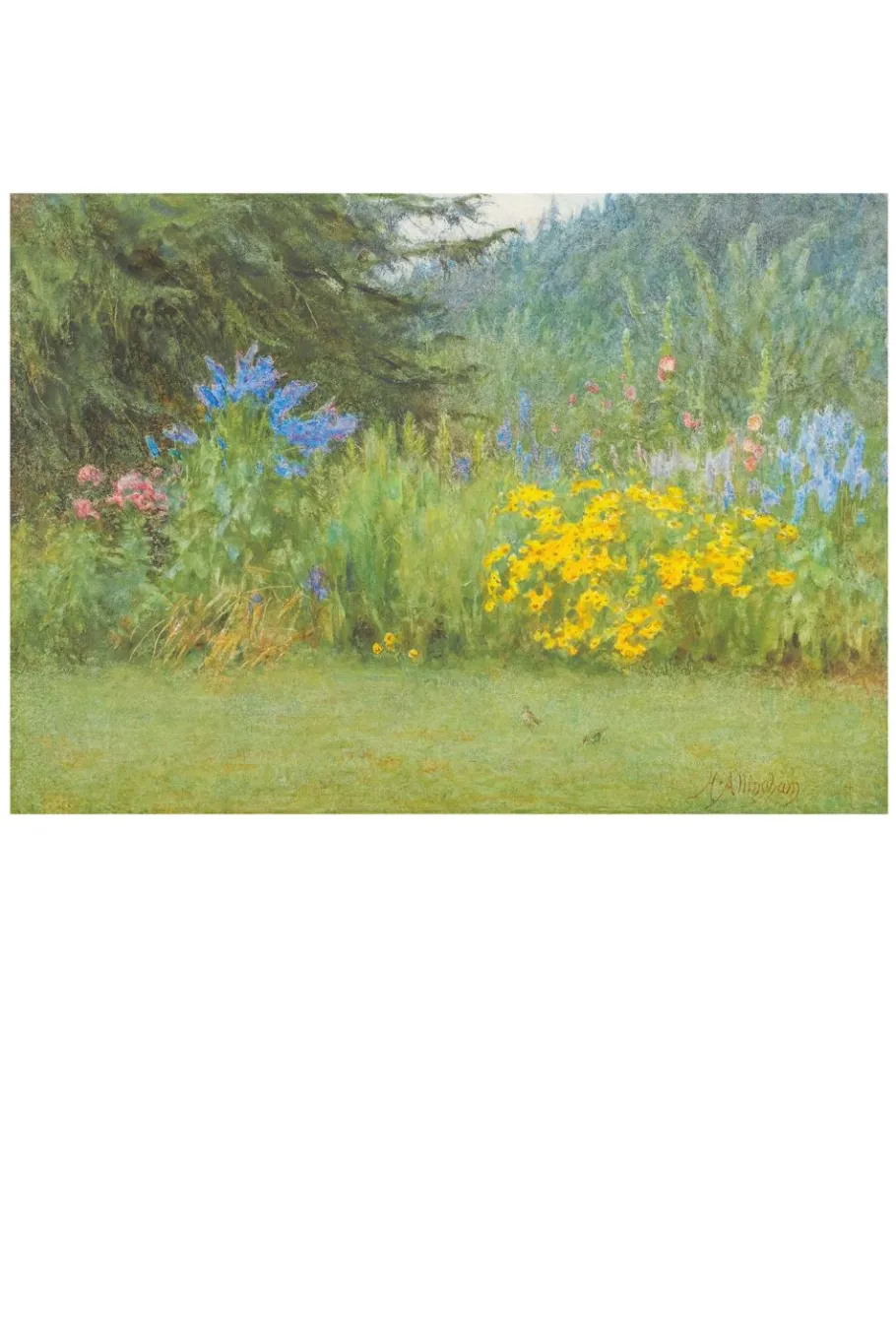 Women Lazybones Art Print Set - Summy Sky