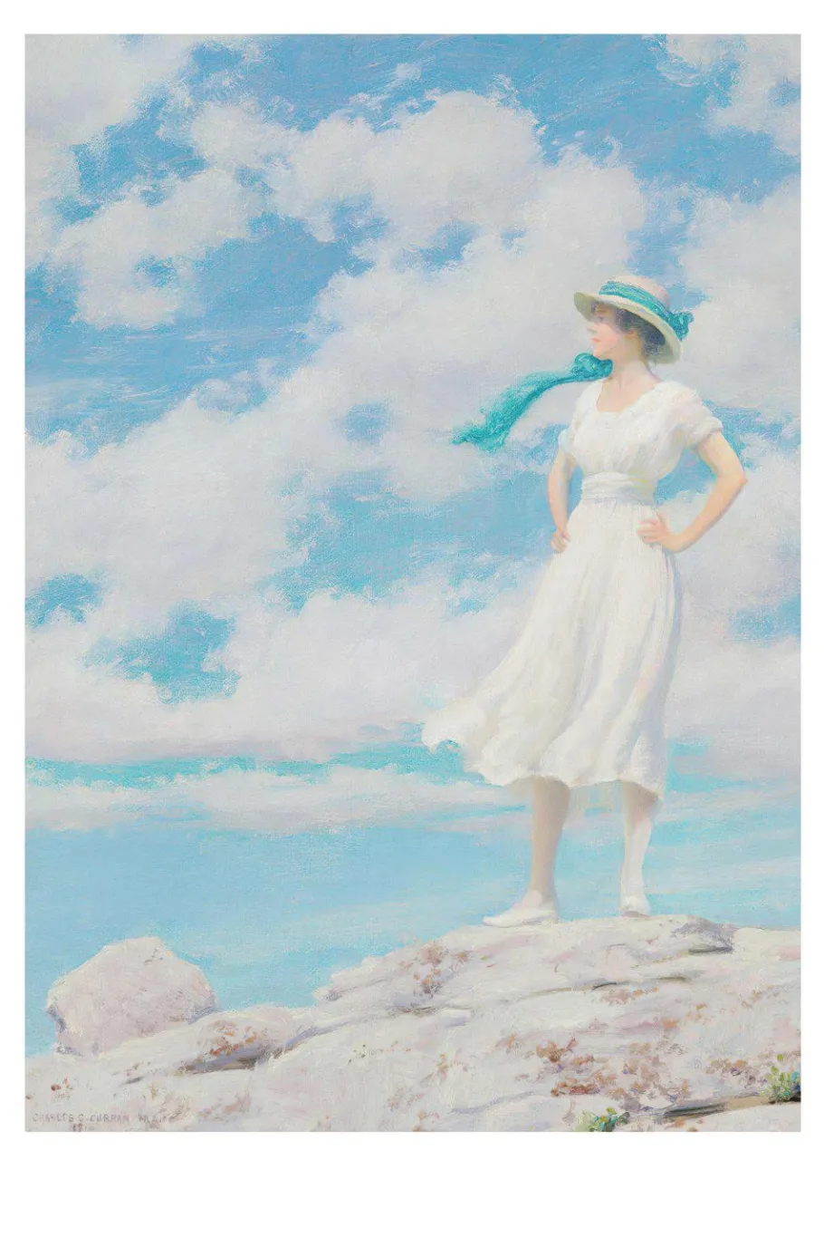 Women Lazybones Art Print Set - Summy Sky