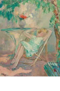 Women Lazybones Art Print Set - The Long Weekend