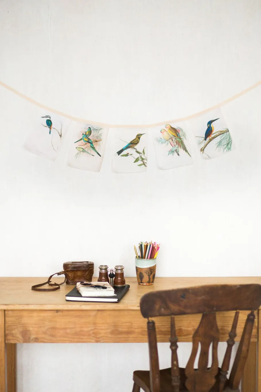 Women Lazybones Australian Birds Garland *Organic Cotton