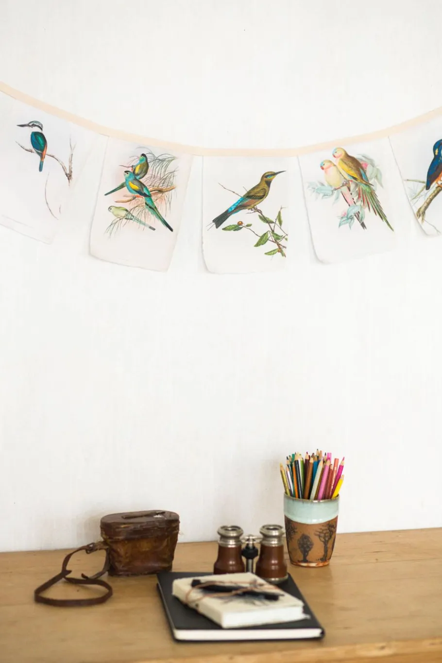 Women Lazybones Australian Birds Garland *Organic Cotton