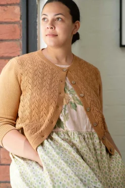 Women Lazybones Ava Cardigan Almond