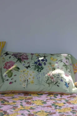 Women Lazybones Busy Garden Pillowcase Set *Organic Cotton