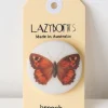 Women Lazybones Butterfly 1839 Brooch