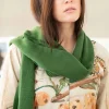Women Lazybones Cable Scarf Juniper *Organic Cotton
