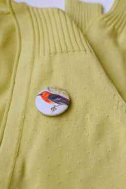 Women Lazybones Carly Cardigan In Muted Lime *Organic Cotton
