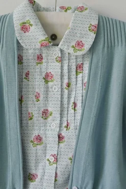 Women Lazybones Carly Cardigan In Stillwater *Organic Cotton