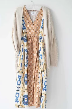 Women Lazybones Charli Cardigan Oatmeal *Organic Cotton