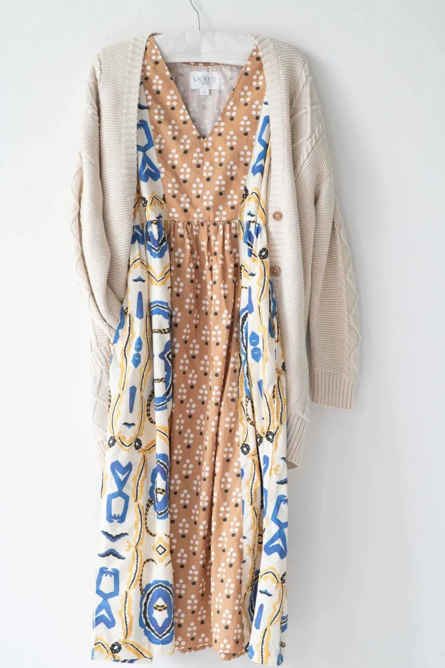 Women Lazybones Charli Cardigan Oatmeal *Organic Cotton