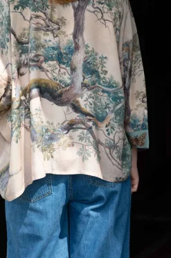 Women Lazybones Earth & Sky Kimono