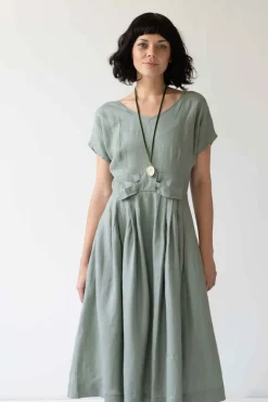 Women Lazybones Eloise Short Sleeved Dress In Slate
