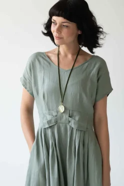 Women Lazybones Eloise Short Sleeved Dress In Slate