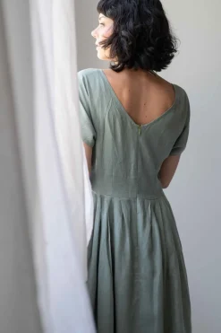 Women Lazybones Eloise Short Sleeved Dress In Slate