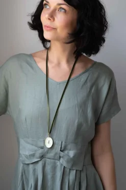 Women Lazybones Eloise Short Sleeved Dress In Slate