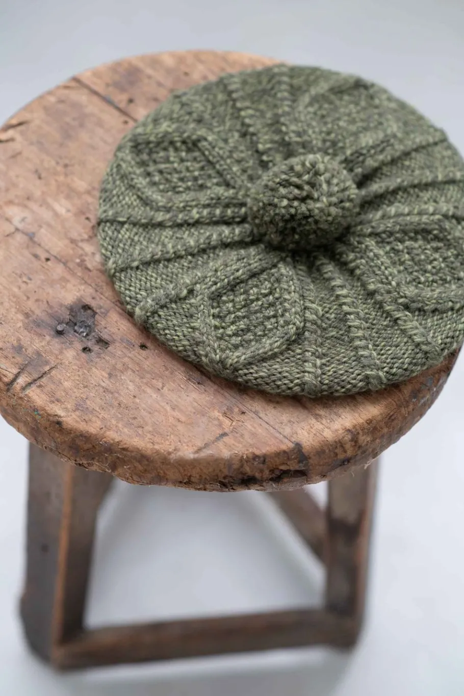Women Lazybones Farragh Beret Green