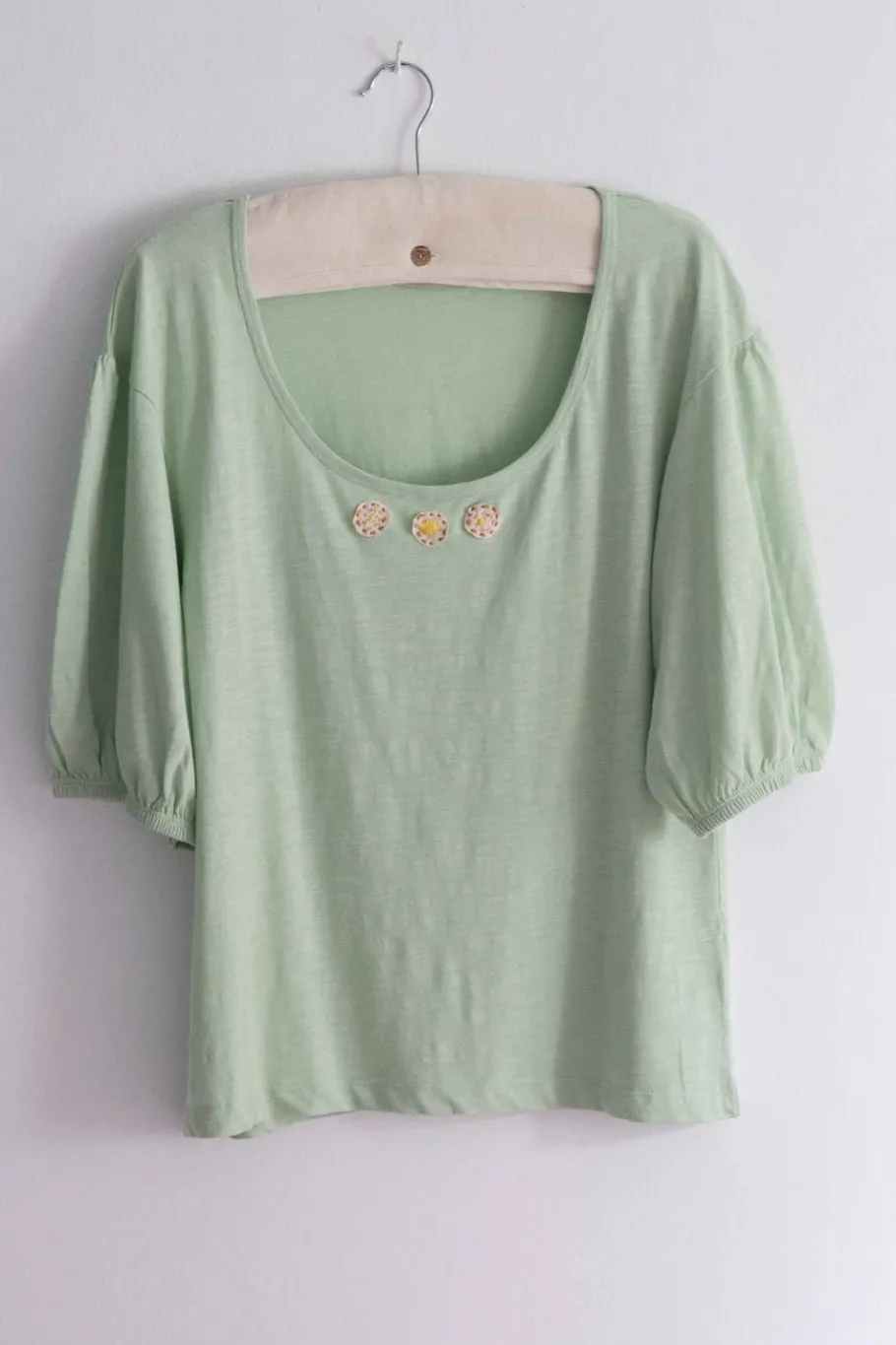 Women Lazybones Globo Tee Mint