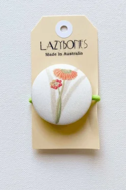 Women Lazybones Hair Button Hexandria