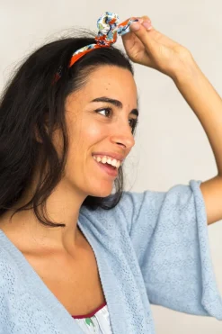 Women Lazybones Hair Wrap In Aloha