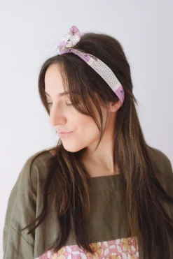Women Lazybones Hair Wrap In Daphne