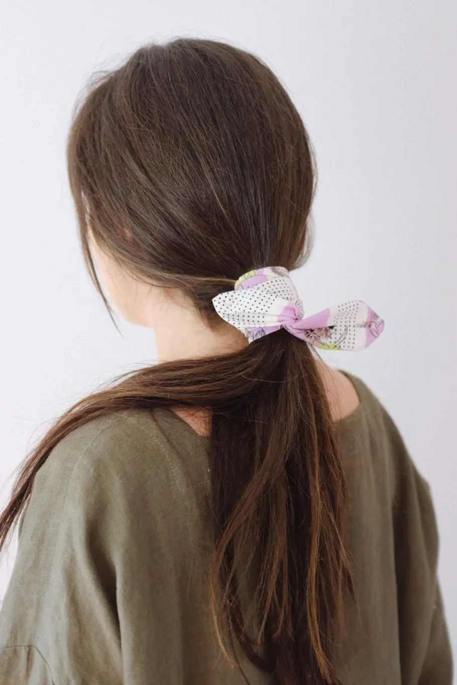 Women Lazybones Hair Wrap In Daphne