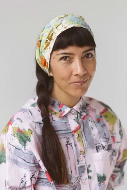 Women Lazybones Hair Wrap Wide Holiday