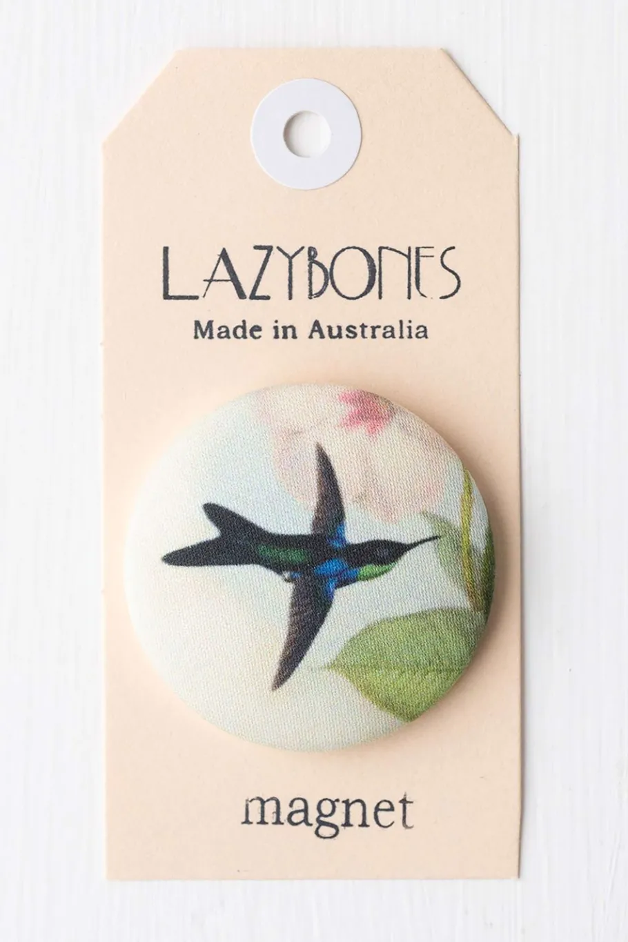 Women Lazybones Hummingbird Magnet