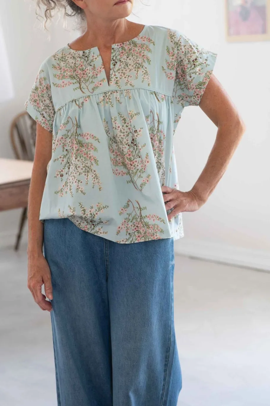 Women Lazybones Julia Top Manuka