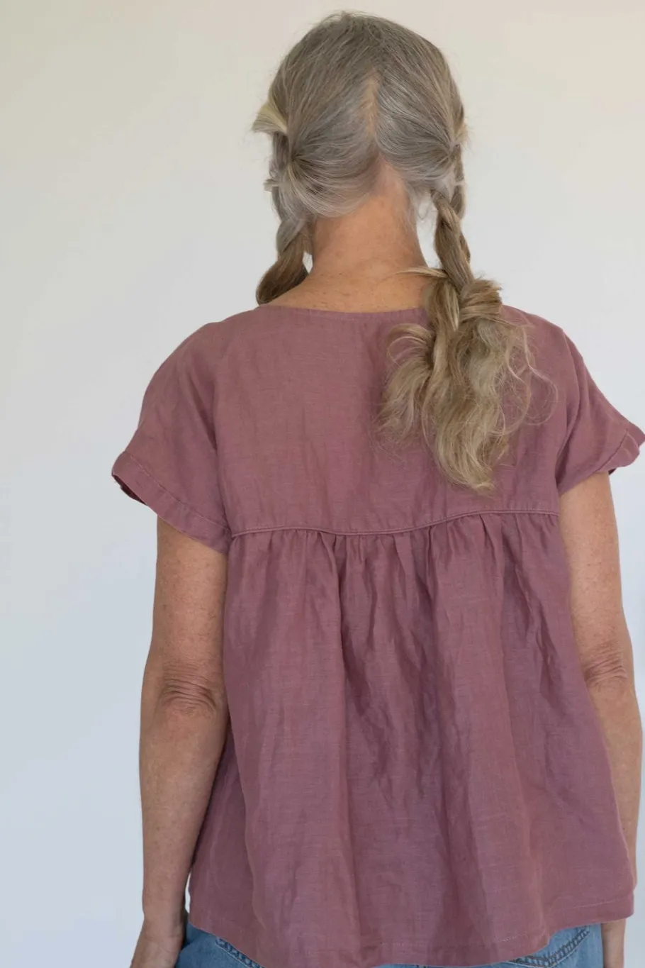 Women Lazybones Julia Top Woodrose