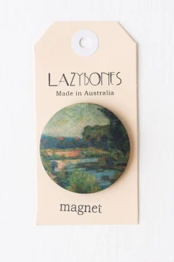 Women Lazybones Landscape Magnet