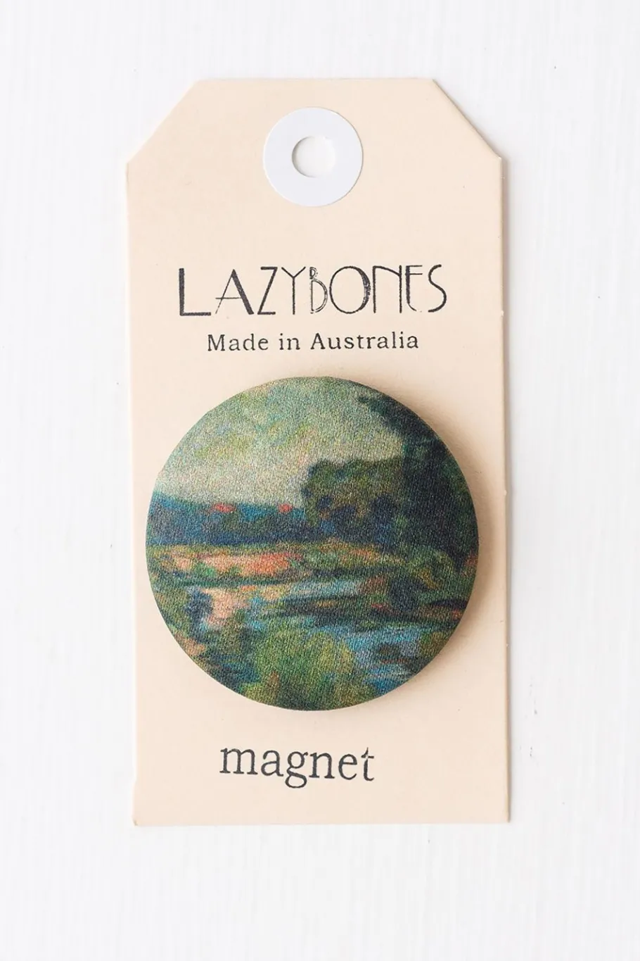 Women Lazybones Landscape Magnet