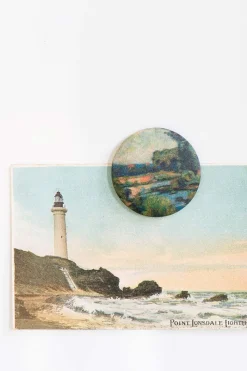 Women Lazybones Landscape Magnet