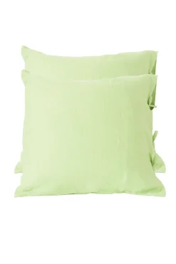 Women Lazybones Linen Euro Set In Apple