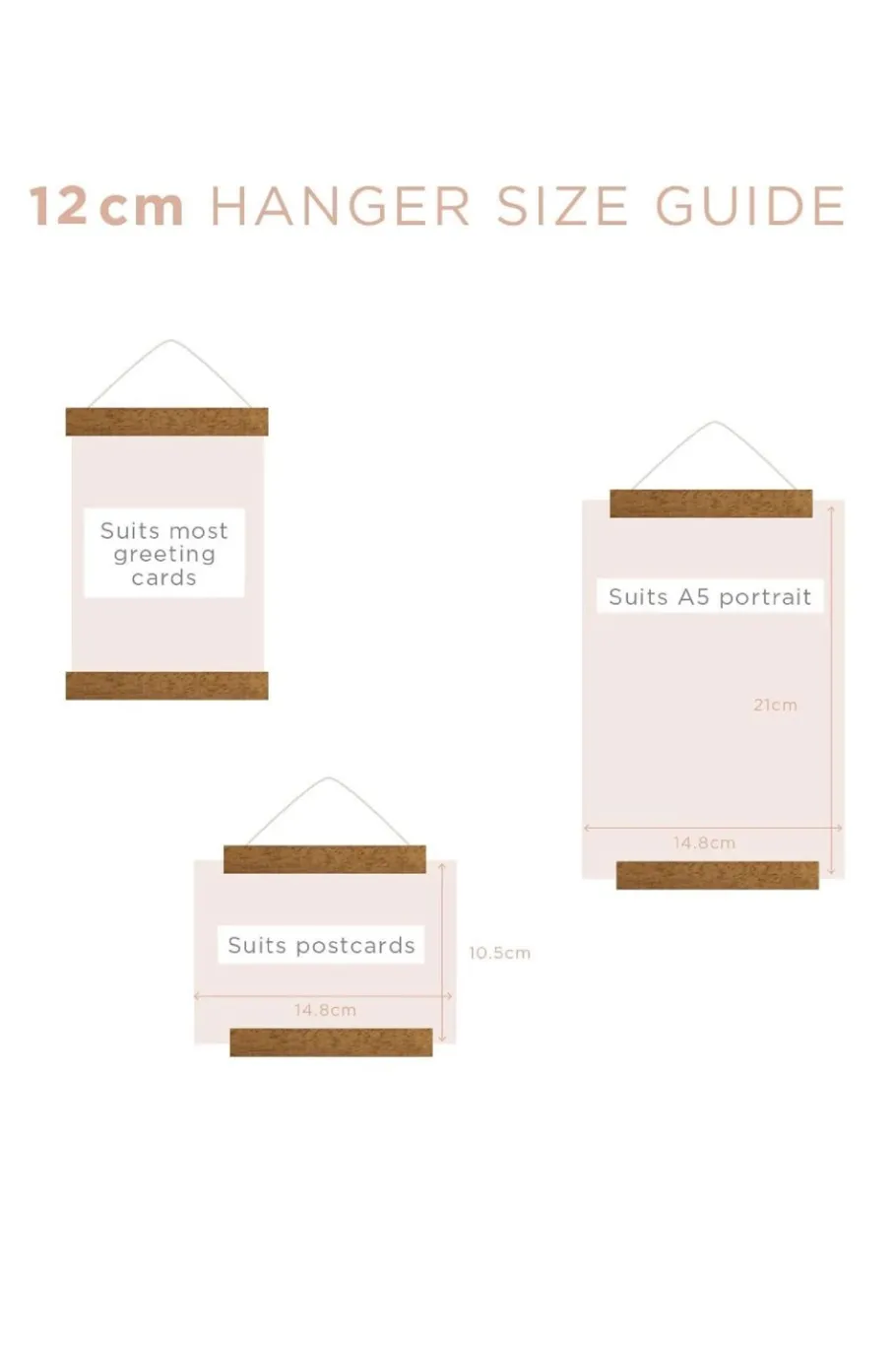 Women Lazybones Magnetic Print Hanger 12Cm