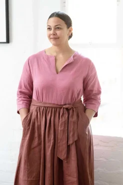 Women Lazybones Michaela Dress Copper
