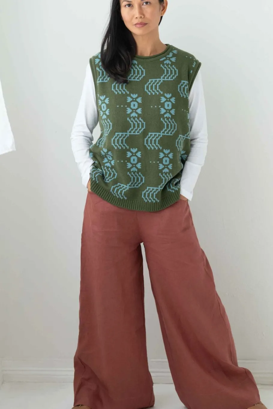 Women Lazybones Ollie Pant Copper