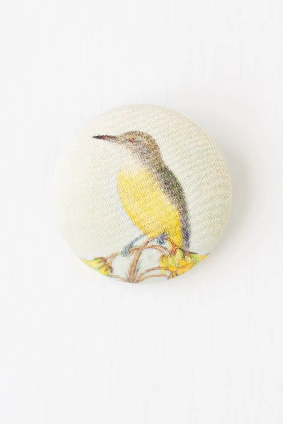 Women Lazybones Robin Brooch