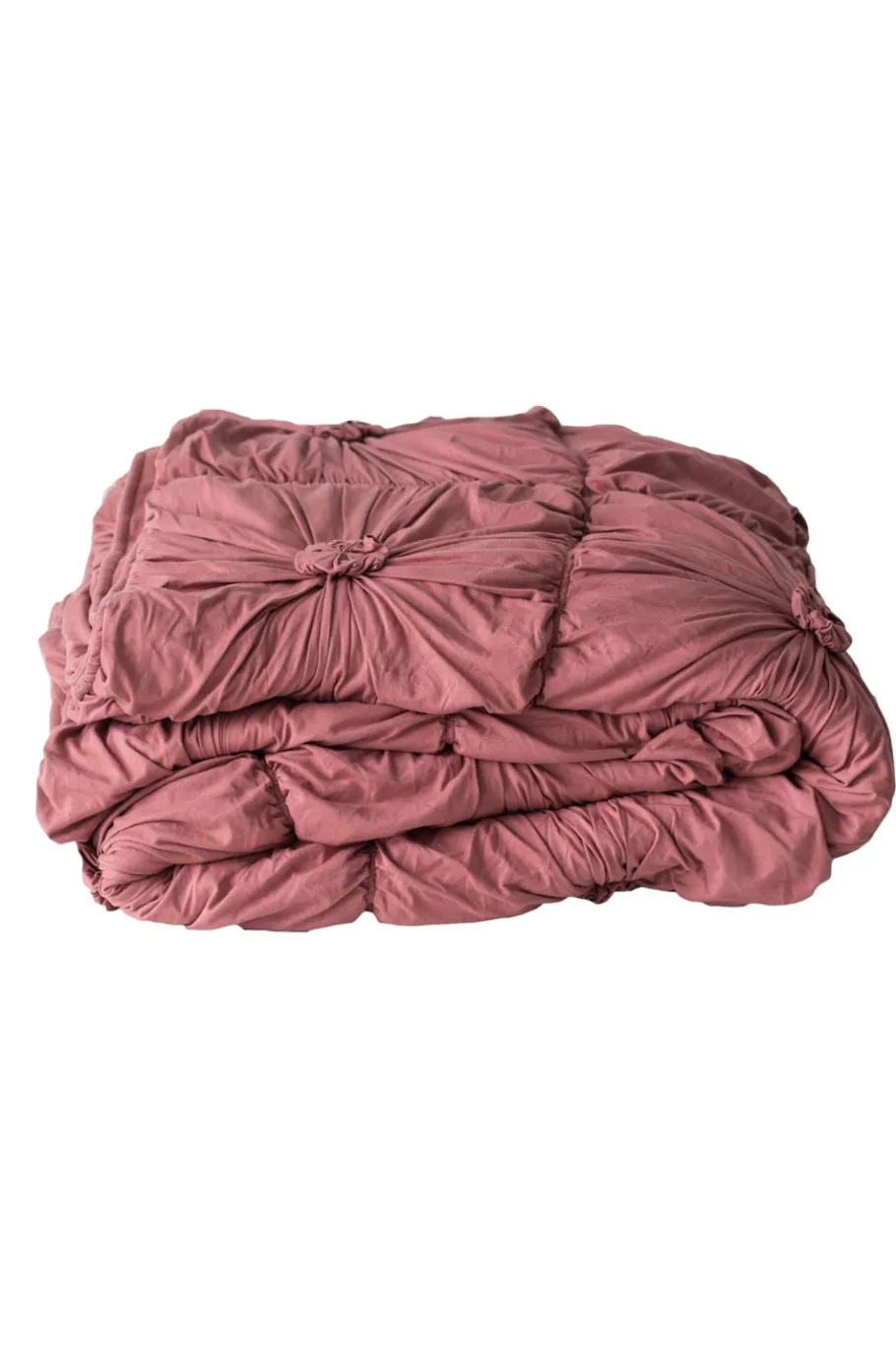 Women Lazybones Rosette Quilt In Cedar *Organic Cotton