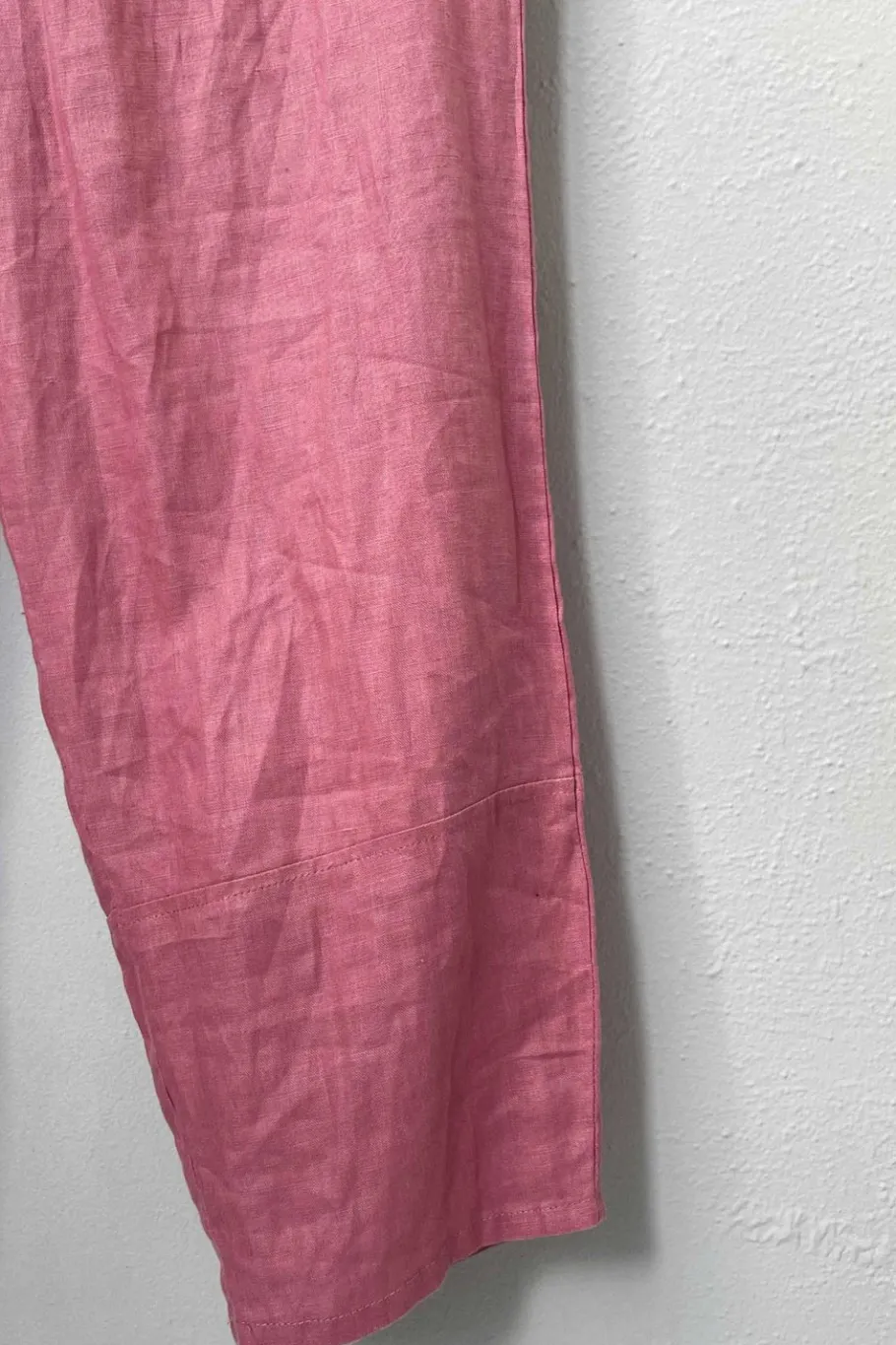 Women Lazybones Sara Linen Pant In Rose
