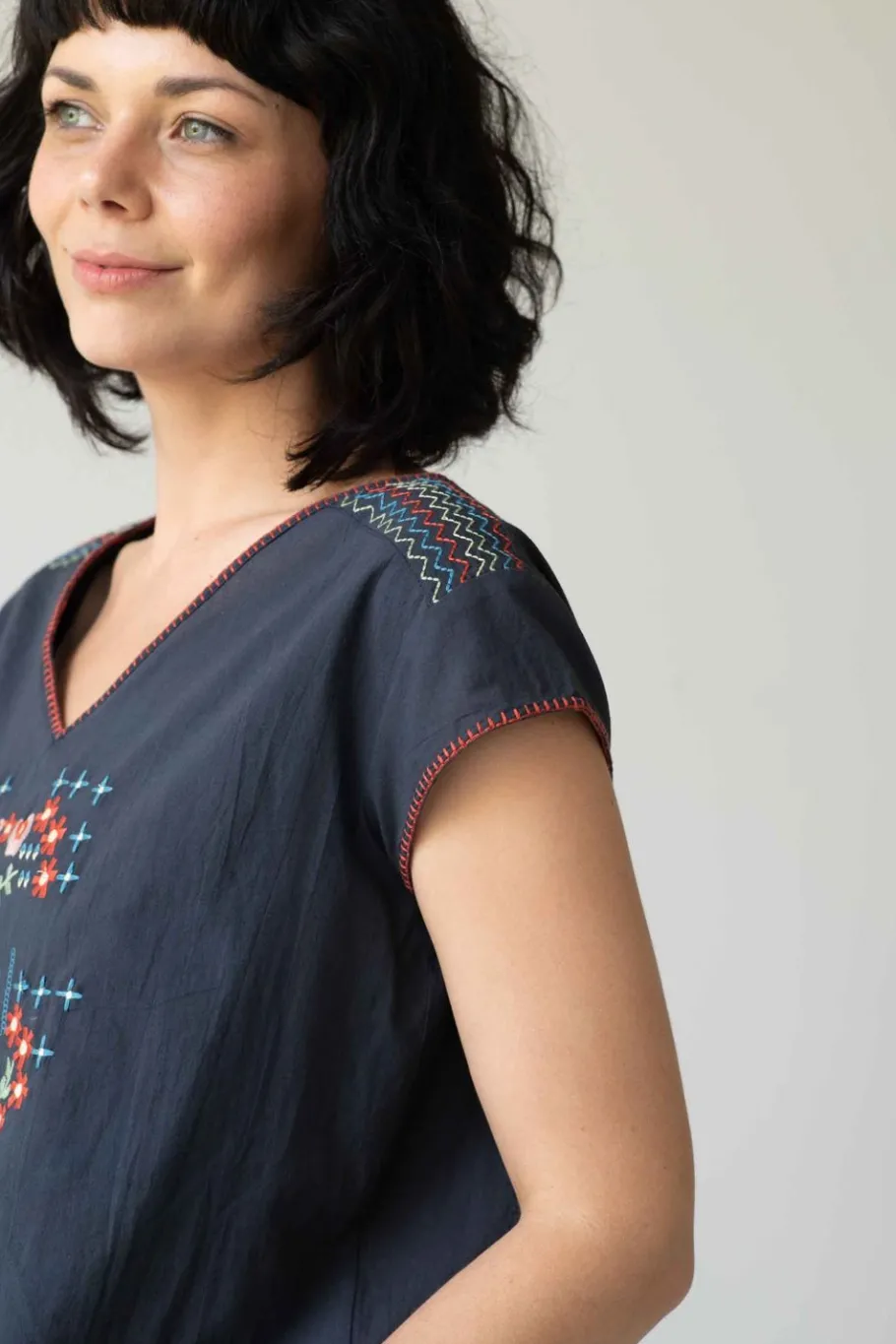Women Lazybones Sarah Top Parisian Blue