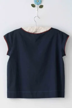 Women Lazybones Sarah Top Parisian Blue