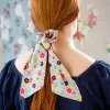 Women Lazybones Scrunchie With Scarf In Daisy