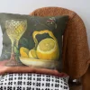 Women Lazybones Still Life With Lemon Cushion Cover *Linen