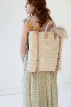 Women Lazybones Straw Beach Bag